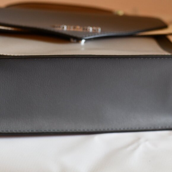 NEW Michael Kors Ludlow Medium Satchel – Heather Grey Multi – Leather Handbag – - Picture 4 of 11